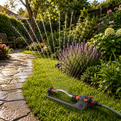 IRRIGORA – Garden sprinkler with 4 spray modes for optimal plant care
