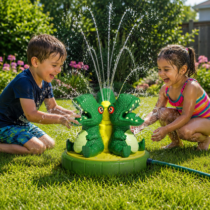 DINOSPLASH – Interaktiver Dinosaurier-Wassersprinkler für fröhlichen Sommerspaß