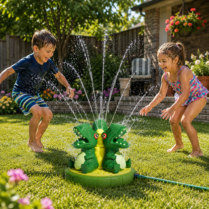 DINOSPLASH – Interaktiver Dinosaurier-Wassersprinkler für fröhlichen Sommerspaß