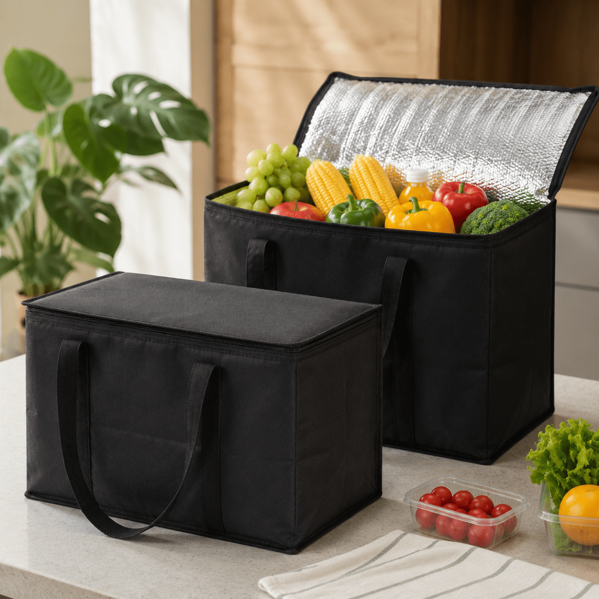 THERMOCARRY – Borsa termica XL per alimenti freschi e bevande in movimento