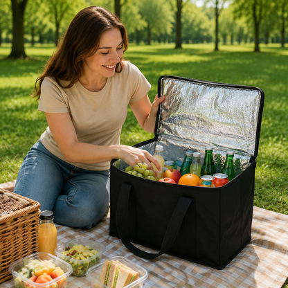 THERMOCARRY – XL Kühltasche für Frische Speisen und Getränke Unterwegs