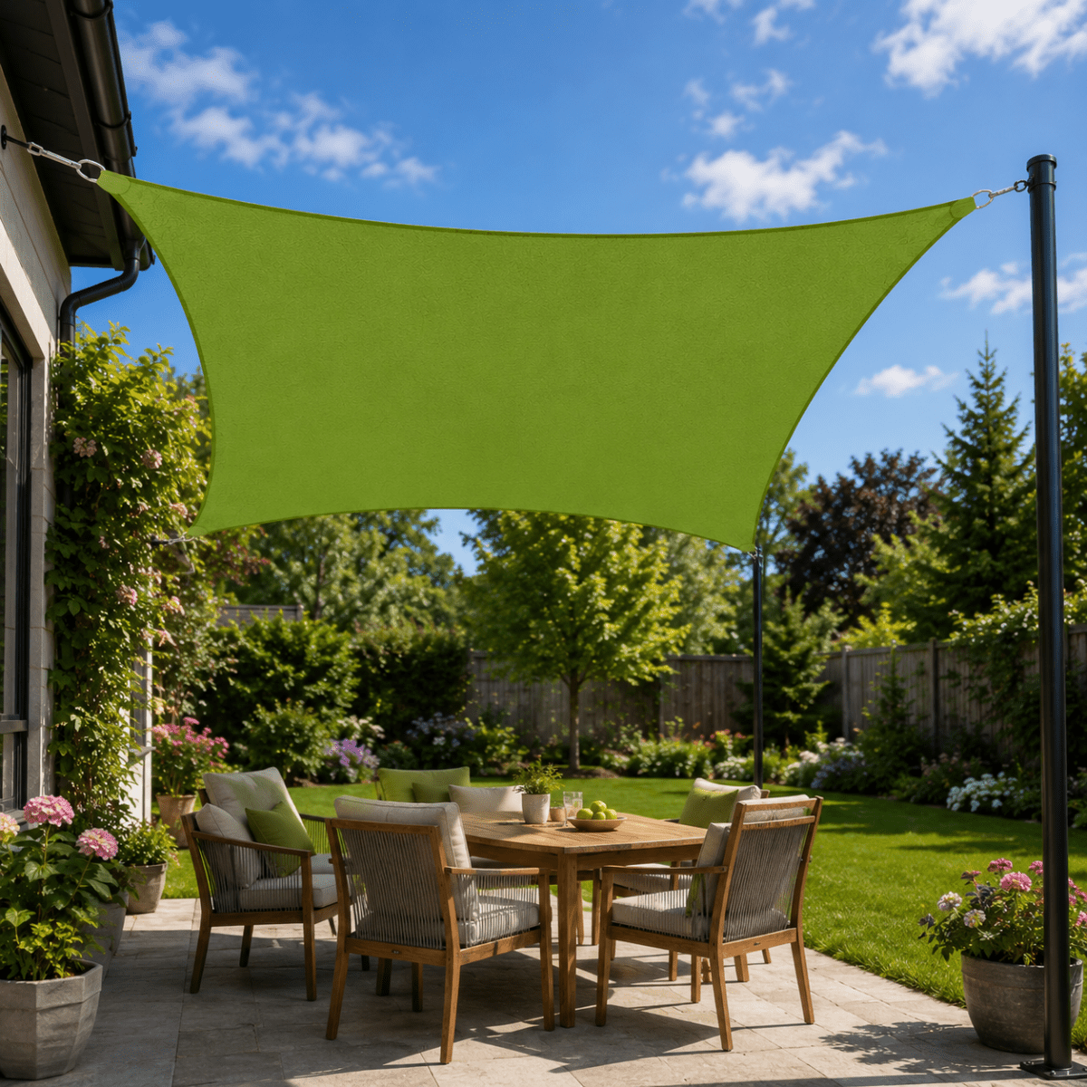 SKYCANOPY – Dreieckiges Sonnensegel für Stilvollen Outdoor-Schutz
