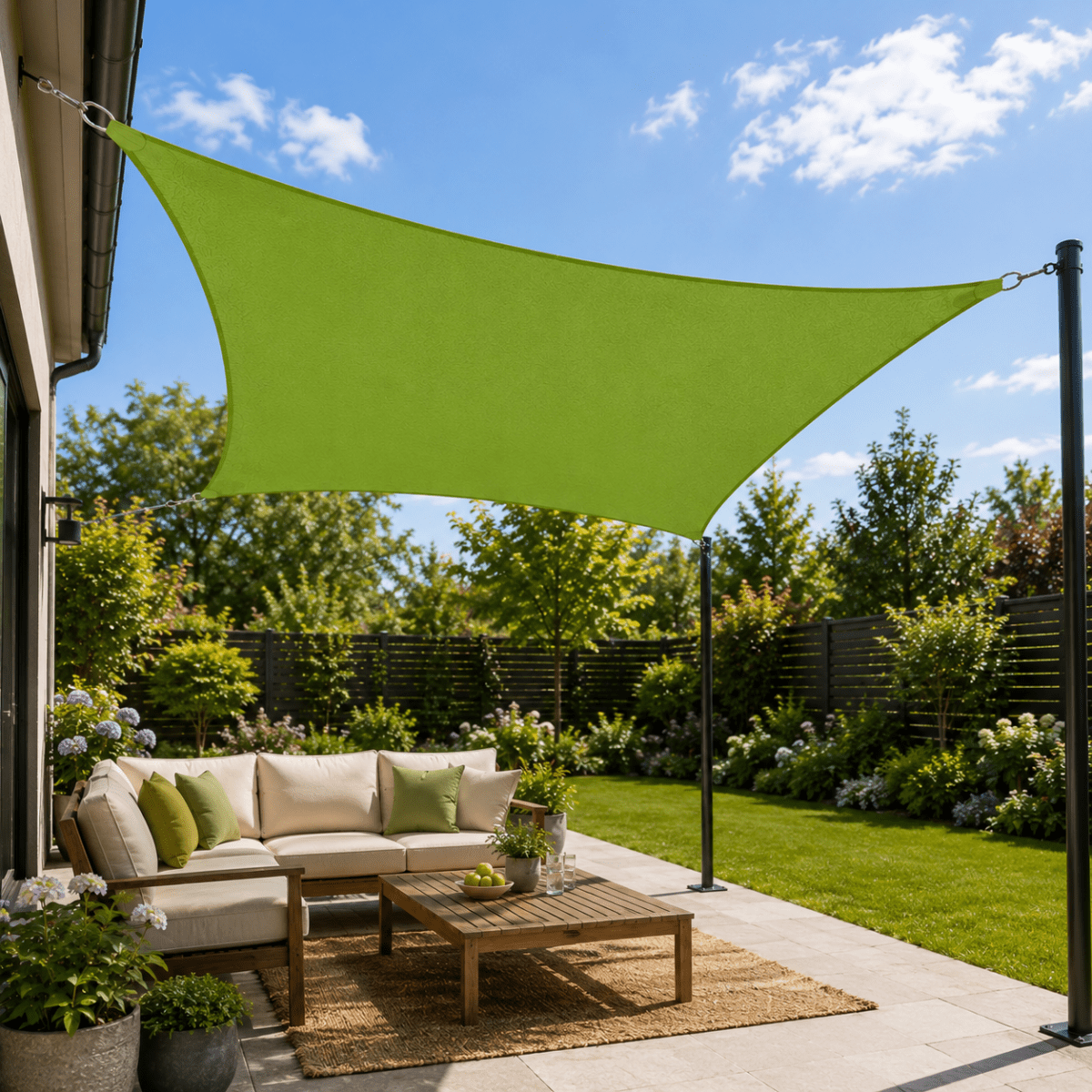 SKYCANOPY – Dreieckiges Sonnensegel für Stilvollen Outdoor-Schutz