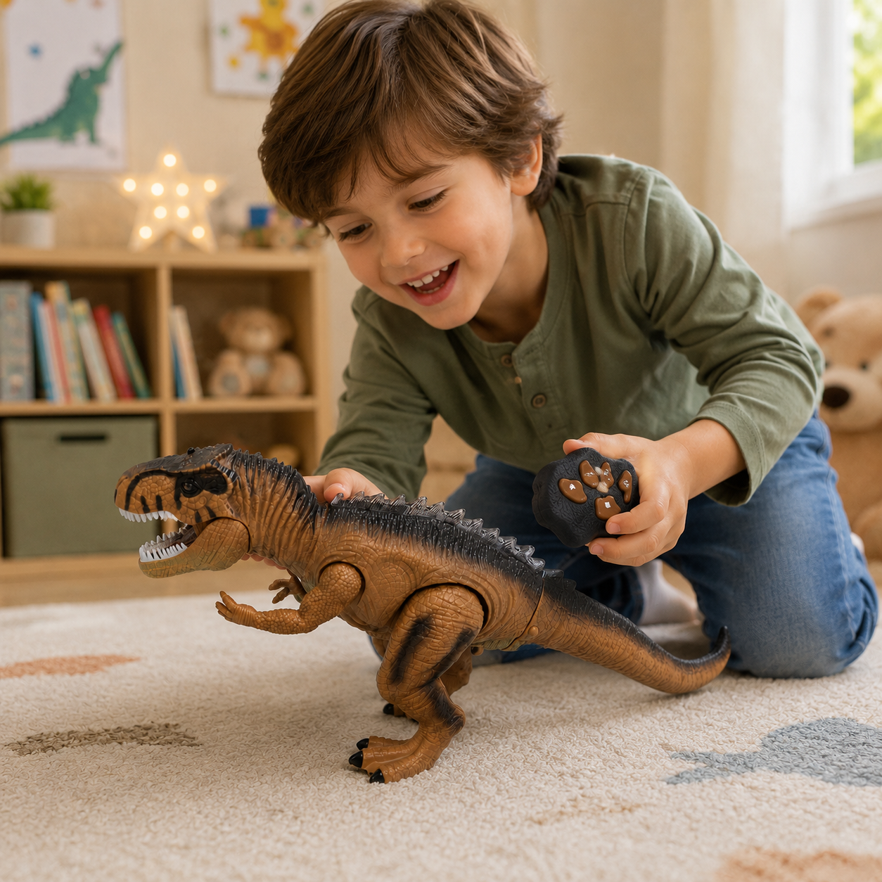 JURASPARK – Dinosaure jouet interactif pour enfants