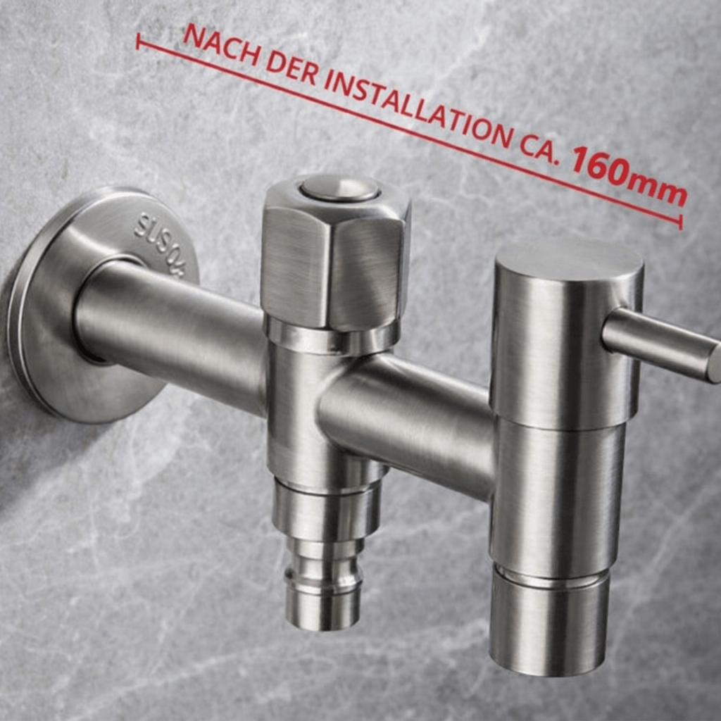 GARDENPRO – Grifo exterior de acero inoxidable premium