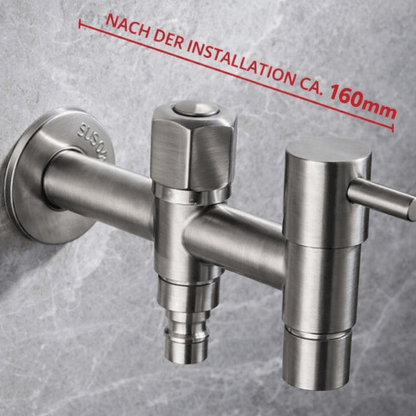 GARDENPRO – Grifo exterior de acero inoxidable premium