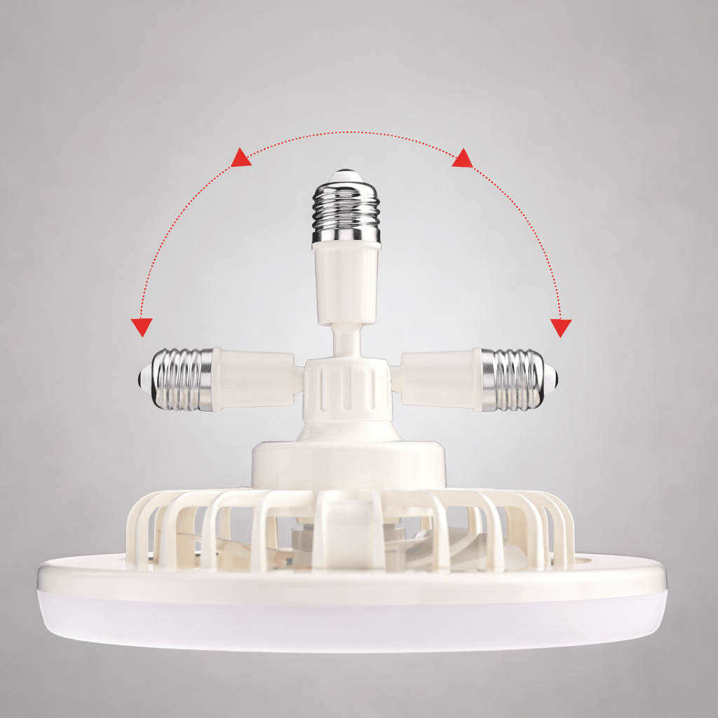 BREEZELIGHT – Ventilador de techo con luz y mando a distancia