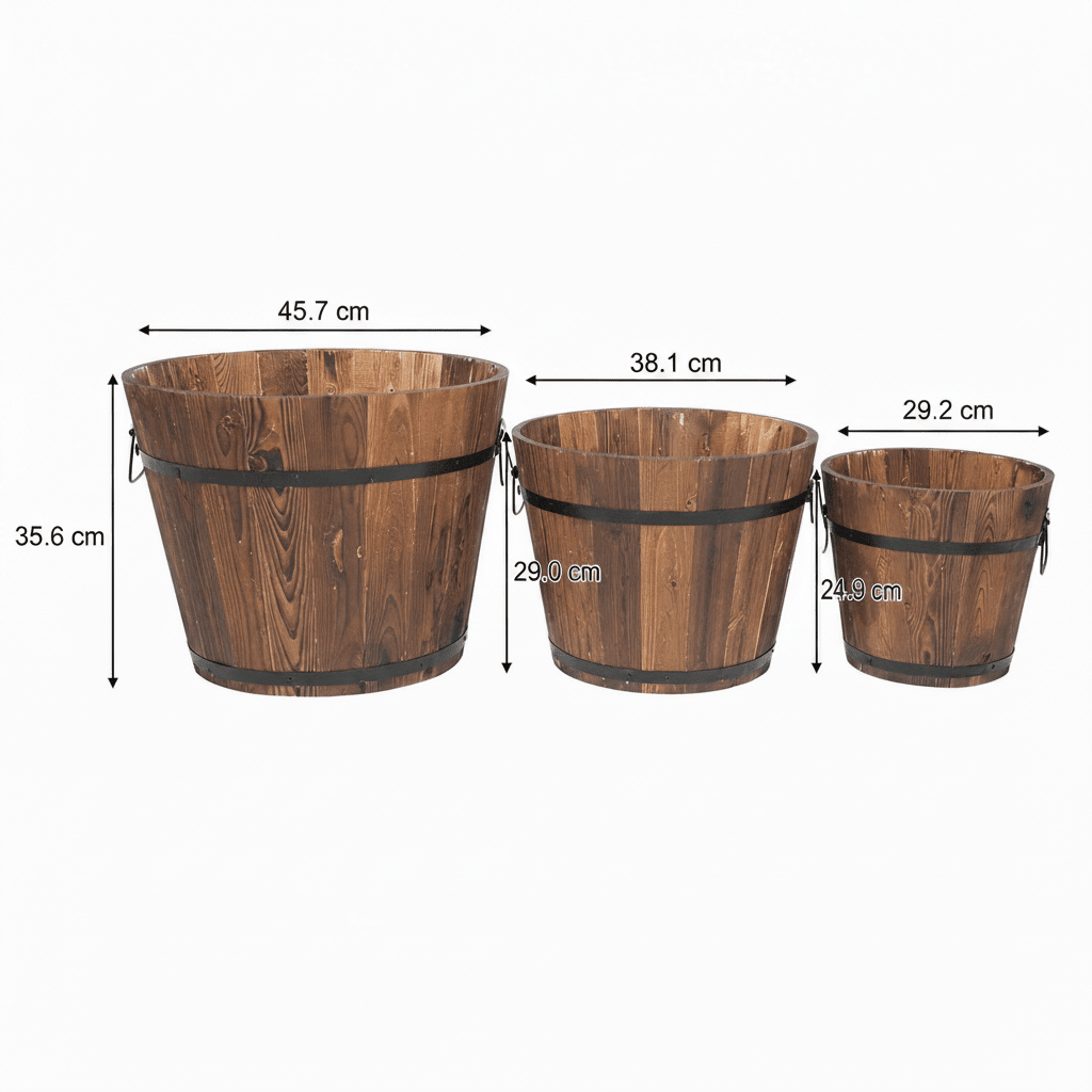 PLANTVAULT – Vasi robusti in legno per piante da interno ed esterno