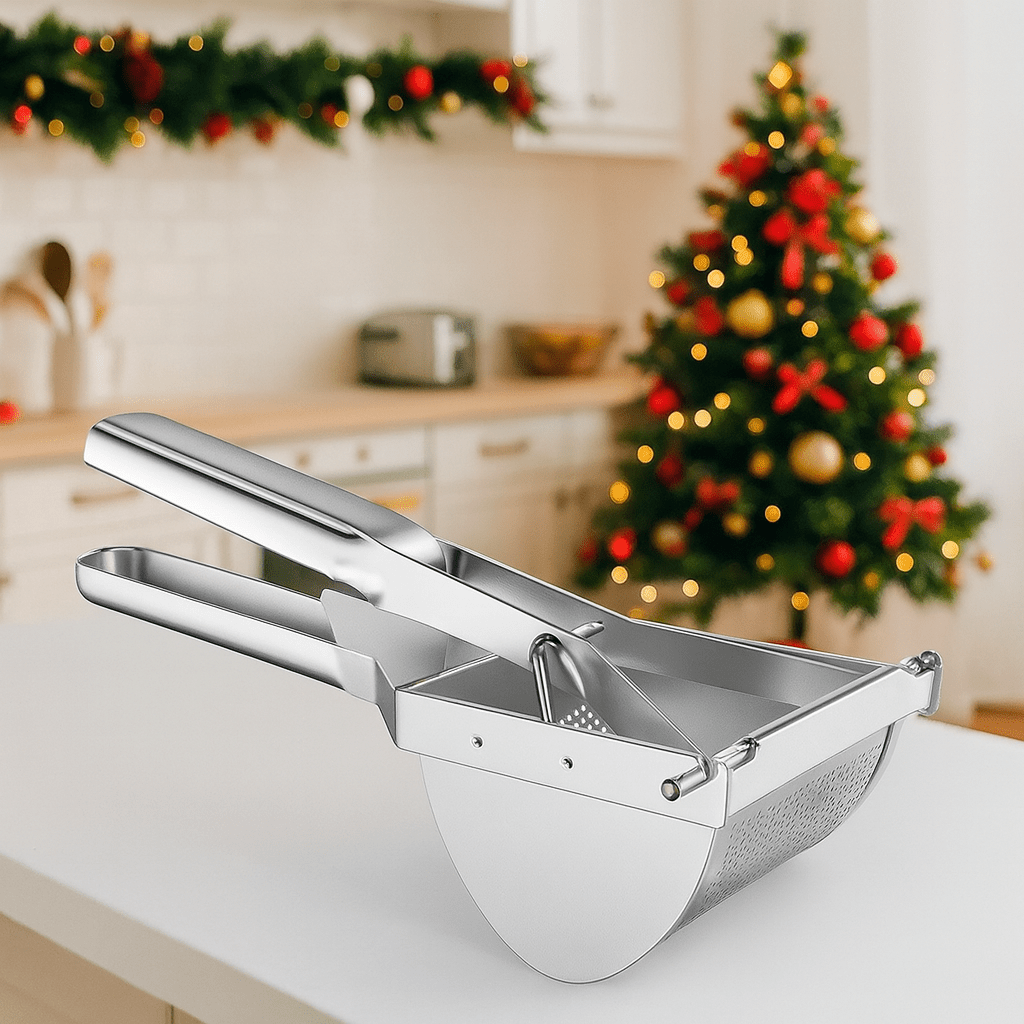 MELLOWPRESS – Prensa de patatas de acero inoxidable de alto rendimiento para comida de bebé y fruta