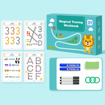 InkyPlay Learning Pad - Magic writing & learning without a screen