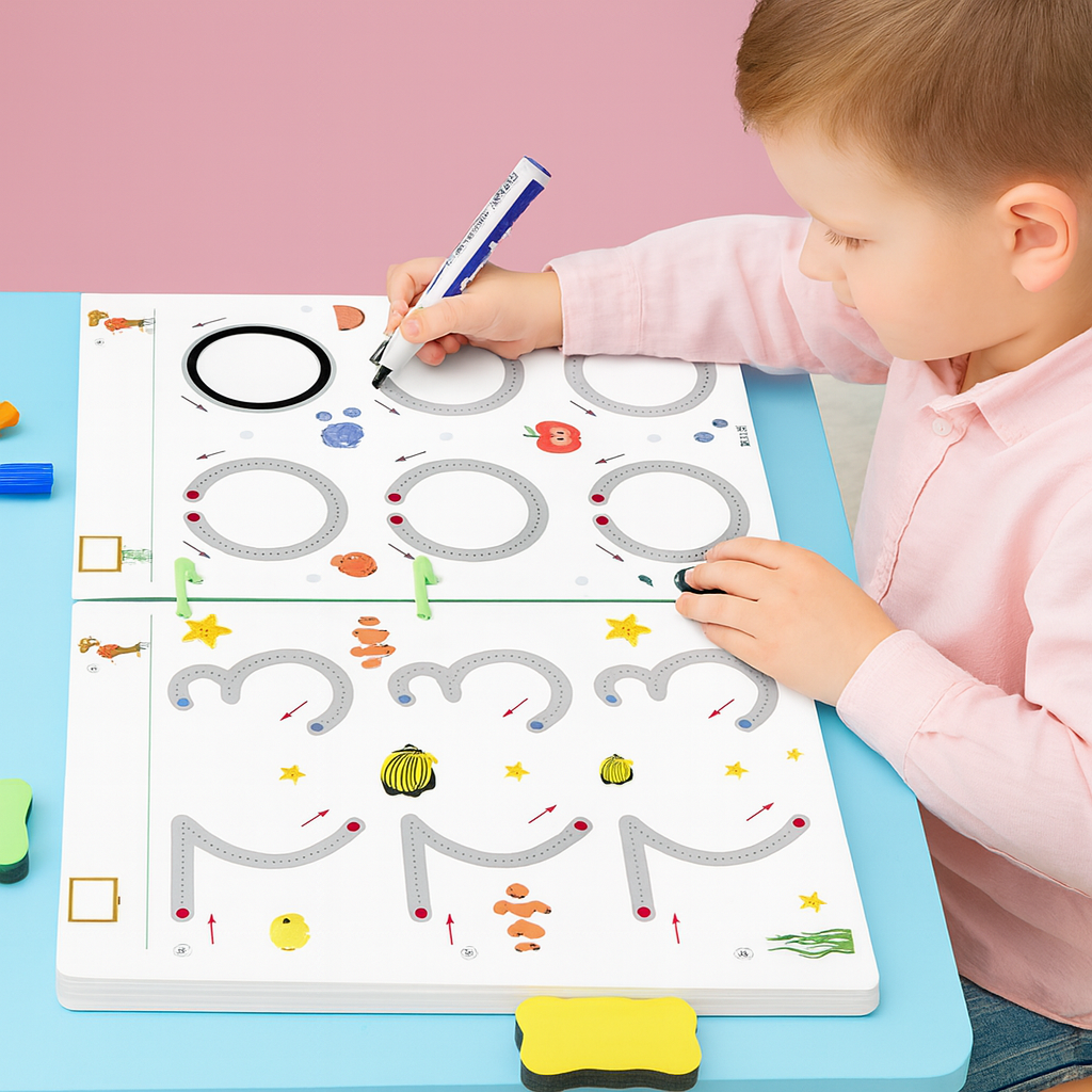 InkyPlay Learning Pad - Magic writing & learning without a screen