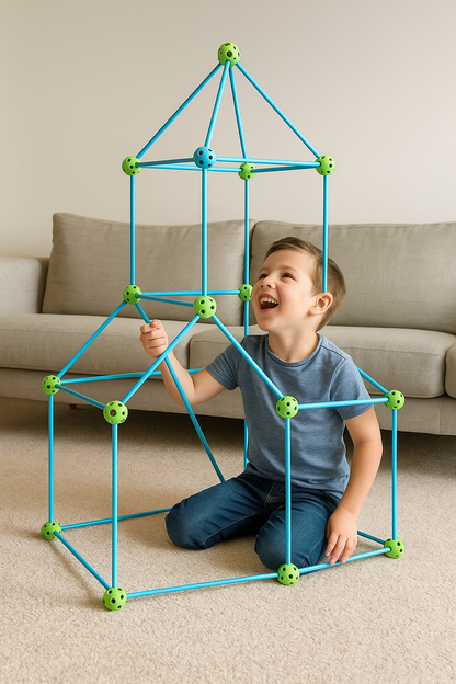ImagiFort Builder – Creative Building Set for Kids' Room Adventures