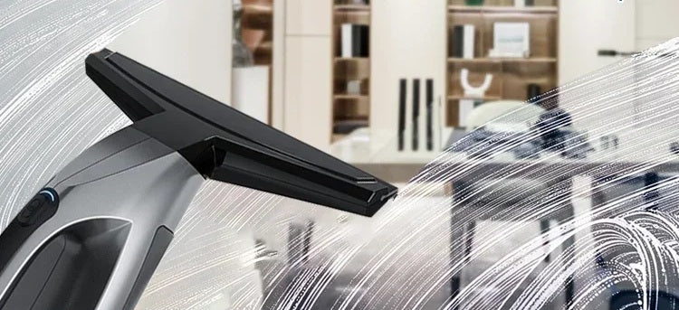 GLASSYON – Schnurloser elektrischer Fensterstaubsauger für streifenfreie Ergebnisse