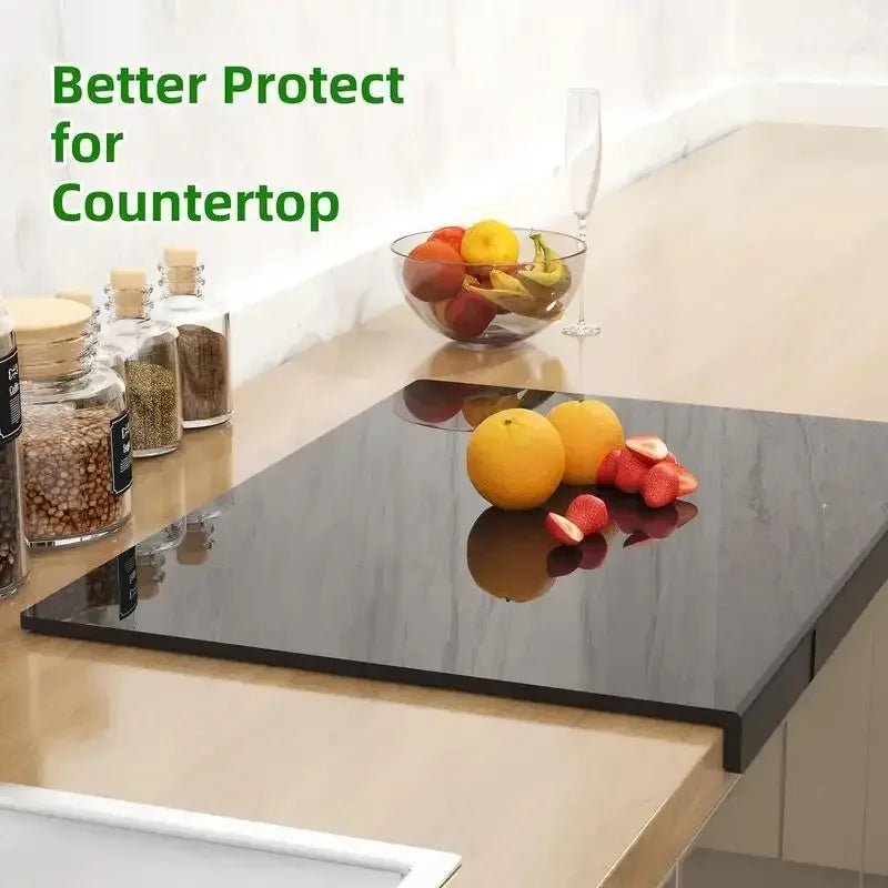CUTTURA – Acrylic Cutting Board with Protective Lip