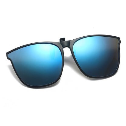 Clip-on-Klappsonnenbrille Herren mit Polarisierenden Gläsern & UV-Schutz 0