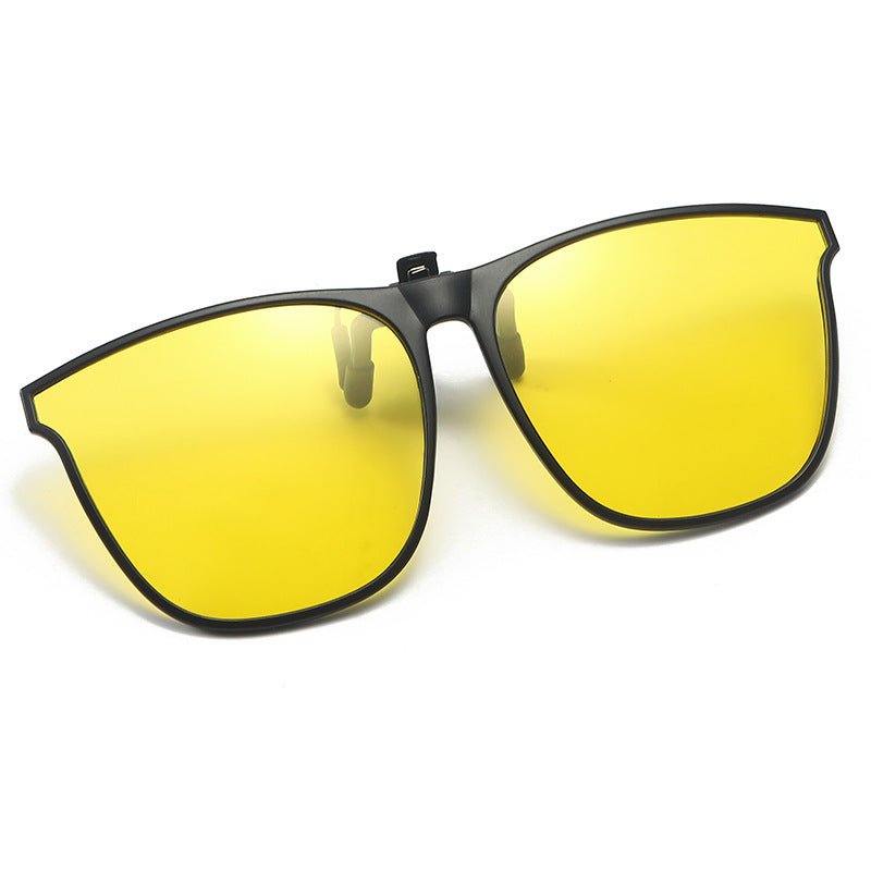 Clip-on-Klappsonnenbrille Herren mit Polarisierenden Gläsern & UV-Schutz 12