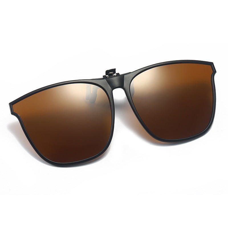 Clip-on-Klappsonnenbrille Herren mit Polarisierenden Gläsern & UV-Schutz 9