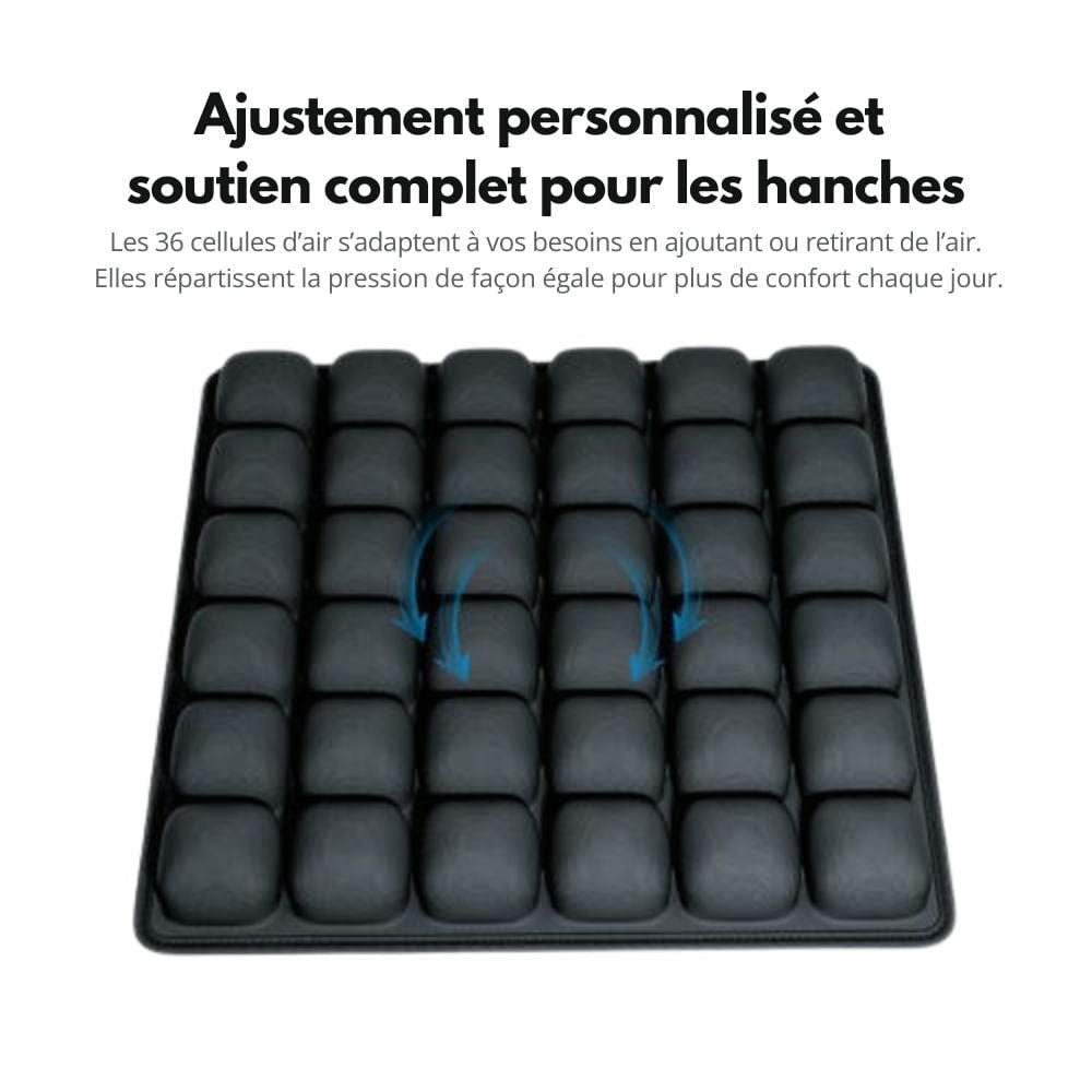 CLOUDSEAT PRO - Inflatable seat cushion for comfort when travelling & in the office