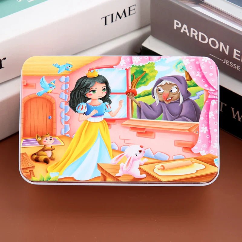 PUZZLIFY – Rompecabezas de madera colorido de 60 piezas para niños con motivos de animales y vehículos | Regalo de Navidad perfecto