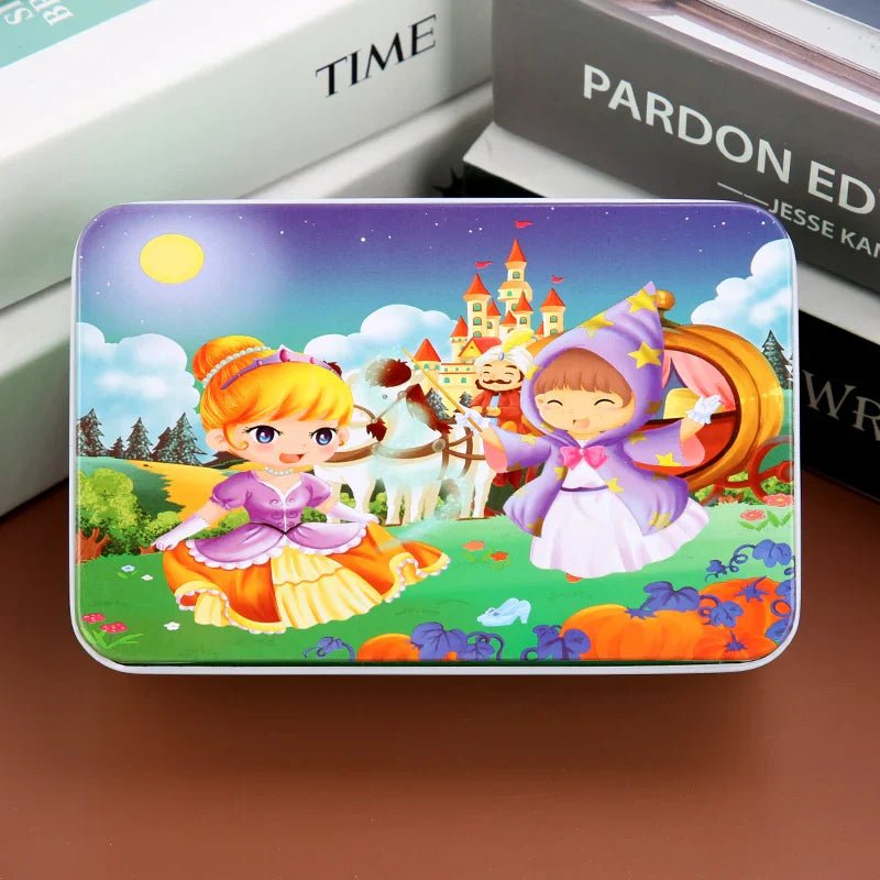 PUZZLIFY – Rompecabezas de madera colorido de 60 piezas para niños con motivos de animales y vehículos | Regalo de Navidad perfecto