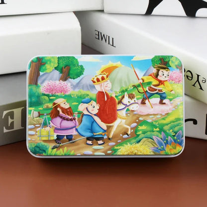 PUZZLIFY – Rompecabezas de madera colorido de 60 piezas para niños con motivos de animales y vehículos | Regalo de Navidad perfecto