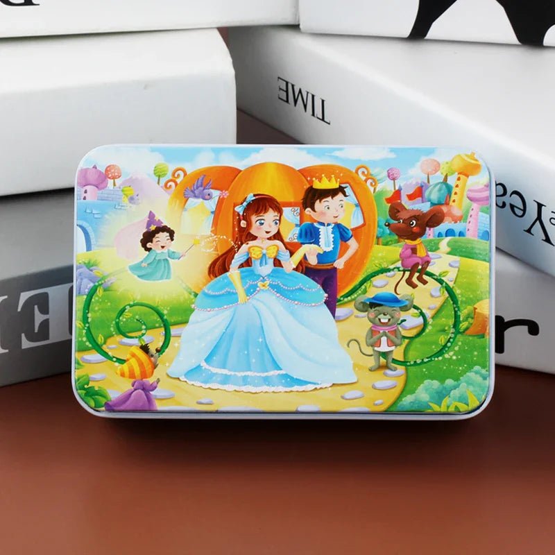 PUZZLIFY – Rompecabezas de madera colorido de 60 piezas para niños con motivos de animales y vehículos | Regalo de Navidad perfecto