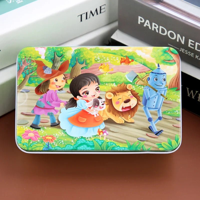 PUZZLIFY – Rompecabezas de madera colorido de 60 piezas para niños con motivos de animales y vehículos | Regalo de Navidad perfecto