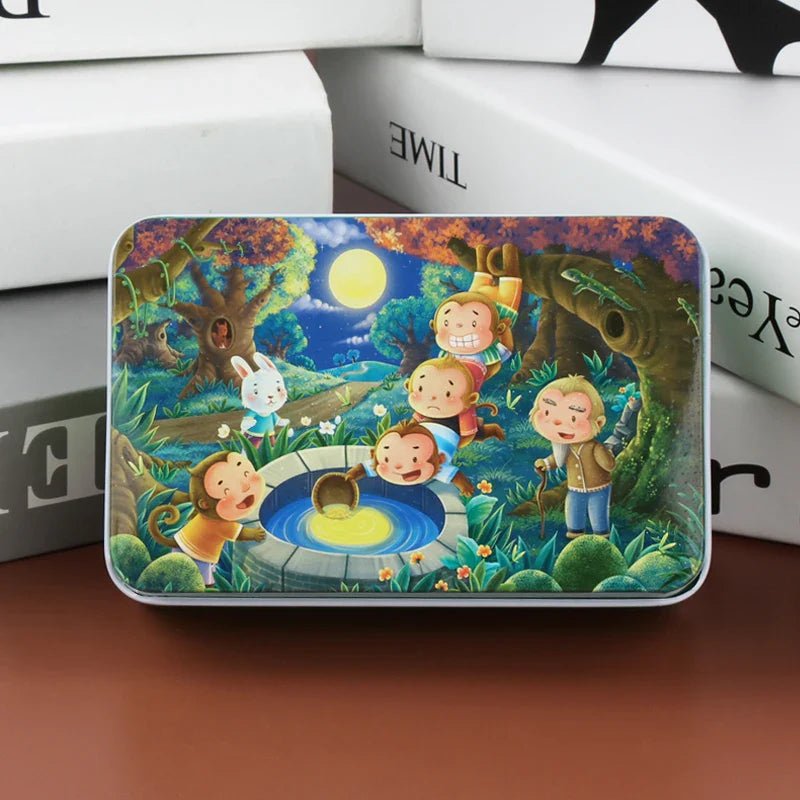 PUZZLIFY – Rompecabezas de madera colorido de 60 piezas para niños con motivos de animales y vehículos | Regalo de Navidad perfecto