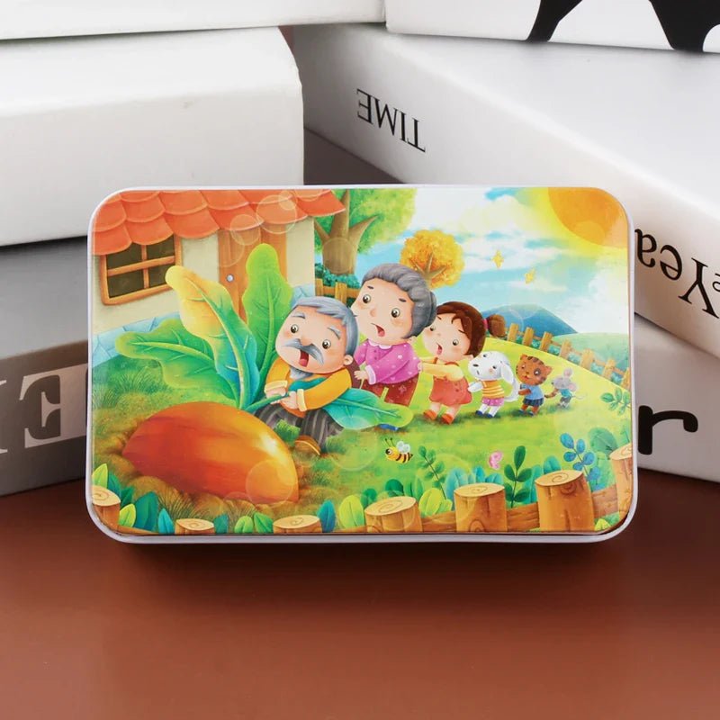 PUZZLIFY – Rompecabezas de madera colorido de 60 piezas para niños con motivos de animales y vehículos | Regalo de Navidad perfecto