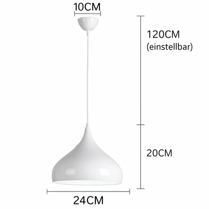 COLORNORD – Lampada a sospensione nordica colorata minimalista