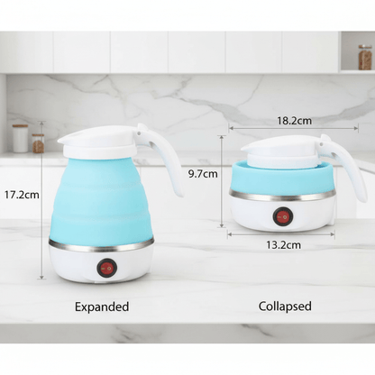 FLEXBOIL – Bollitore elettrico portatile 0,6 L con custodia pieghevole compatta