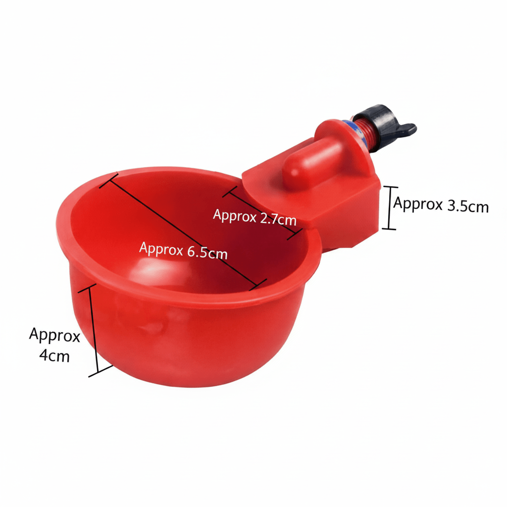 POULTRIX – Bebedero automático para gallinas para rebaños saludables