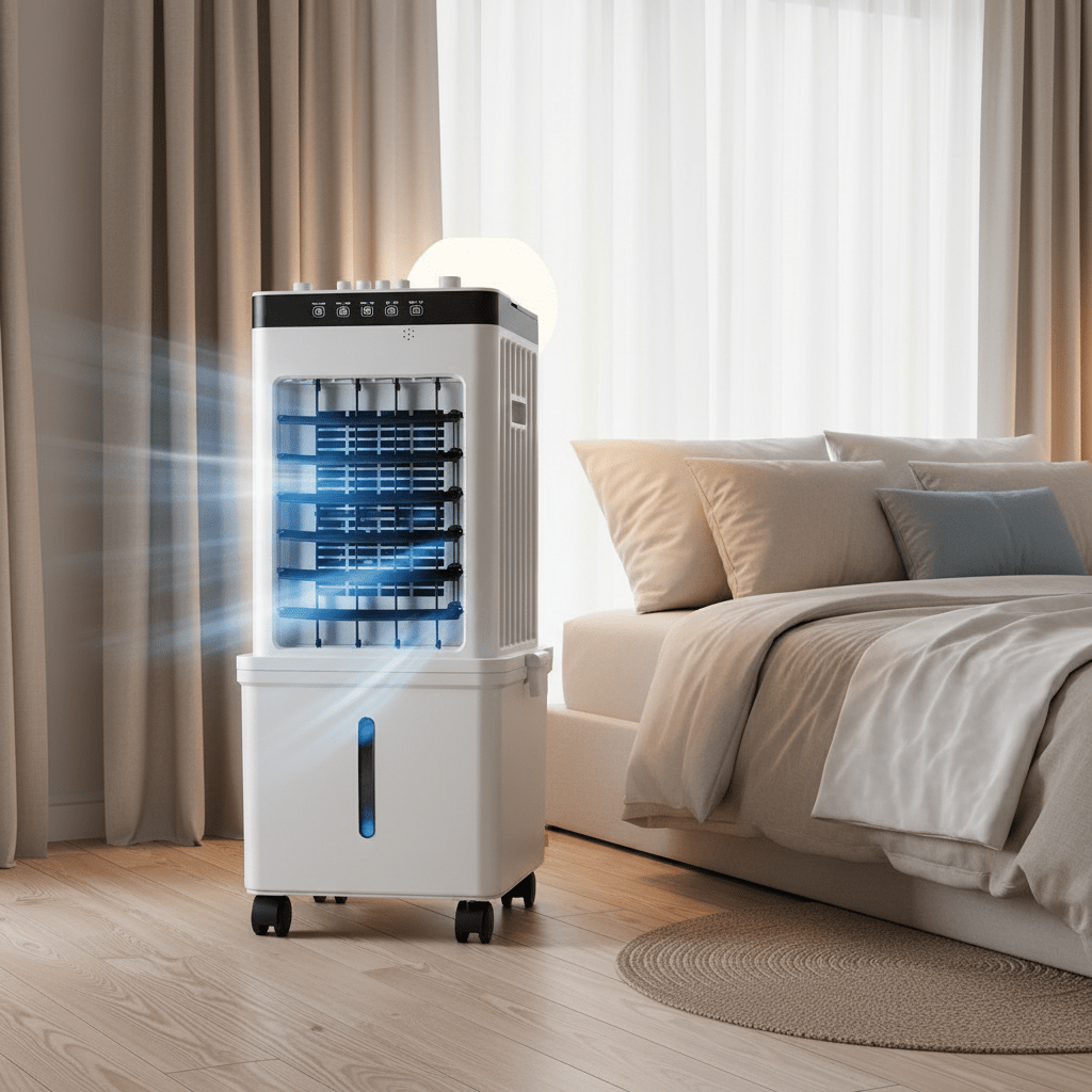 COOLNOVA 2.0 – Portable Air Cooler – Flexible 3-in-1 Cooling for Home
