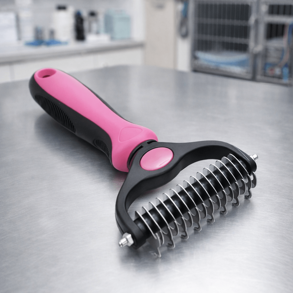 TIERFLOW – Pflegebürste für Glattes und Gepflegtes Fell