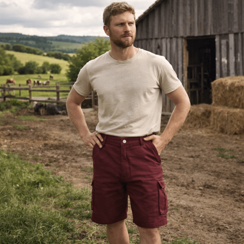 Pantaloncini MAVERICK - Comodi pantaloncini cargo con molte tasche per uomo