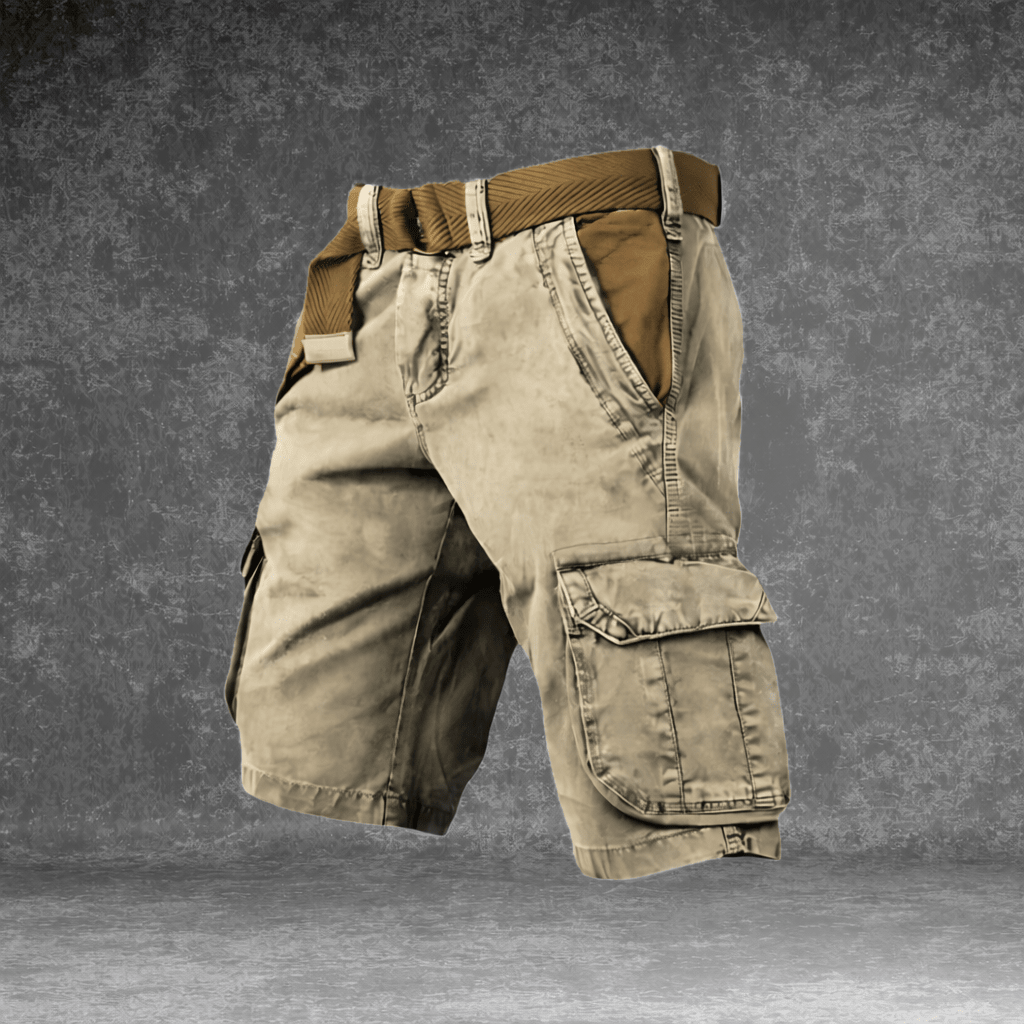 Pantaloncini MAVERICK - Comodi pantaloncini cargo con molte tasche per uomo