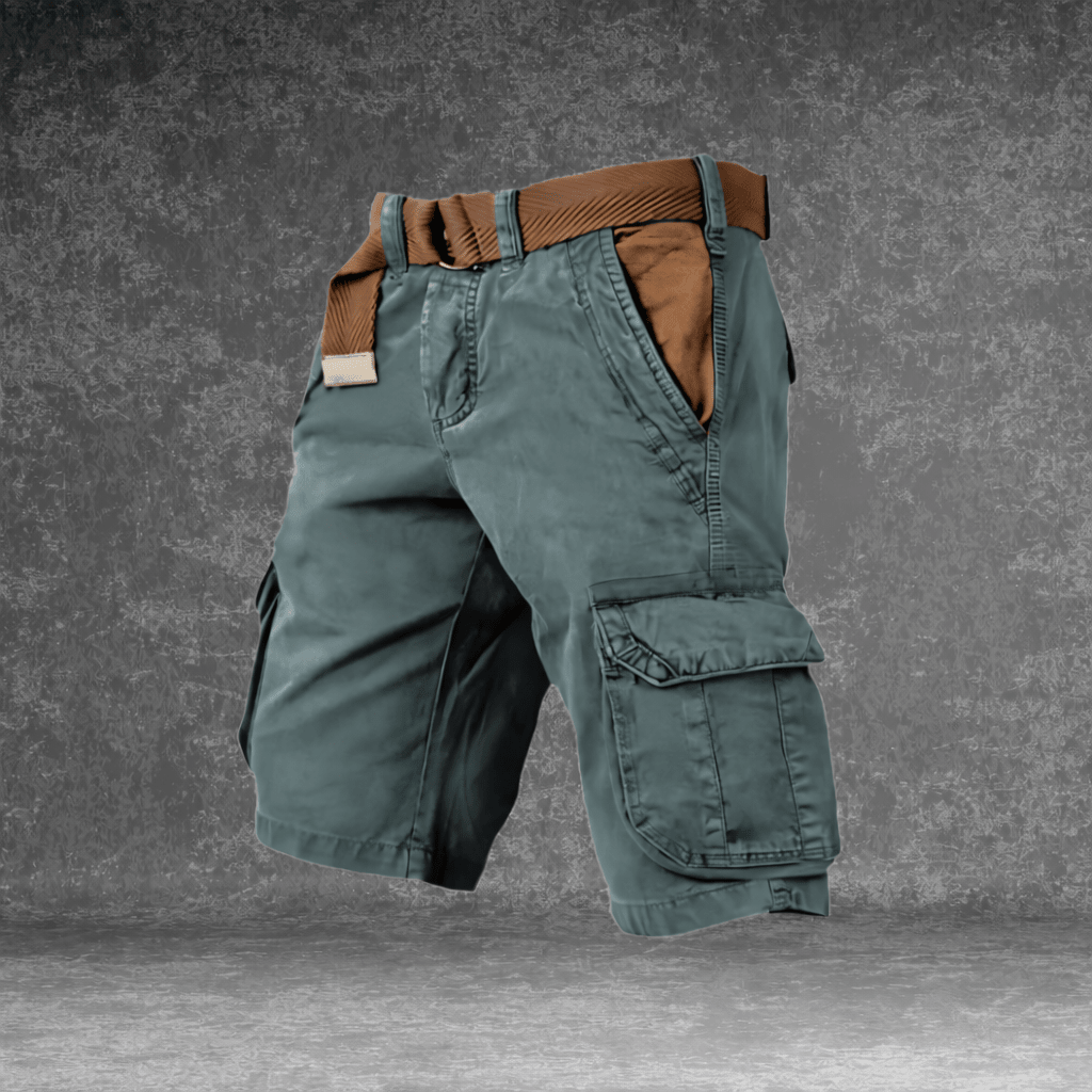 Pantaloncini MAVERICK - Comodi pantaloncini cargo con molte tasche per uomo