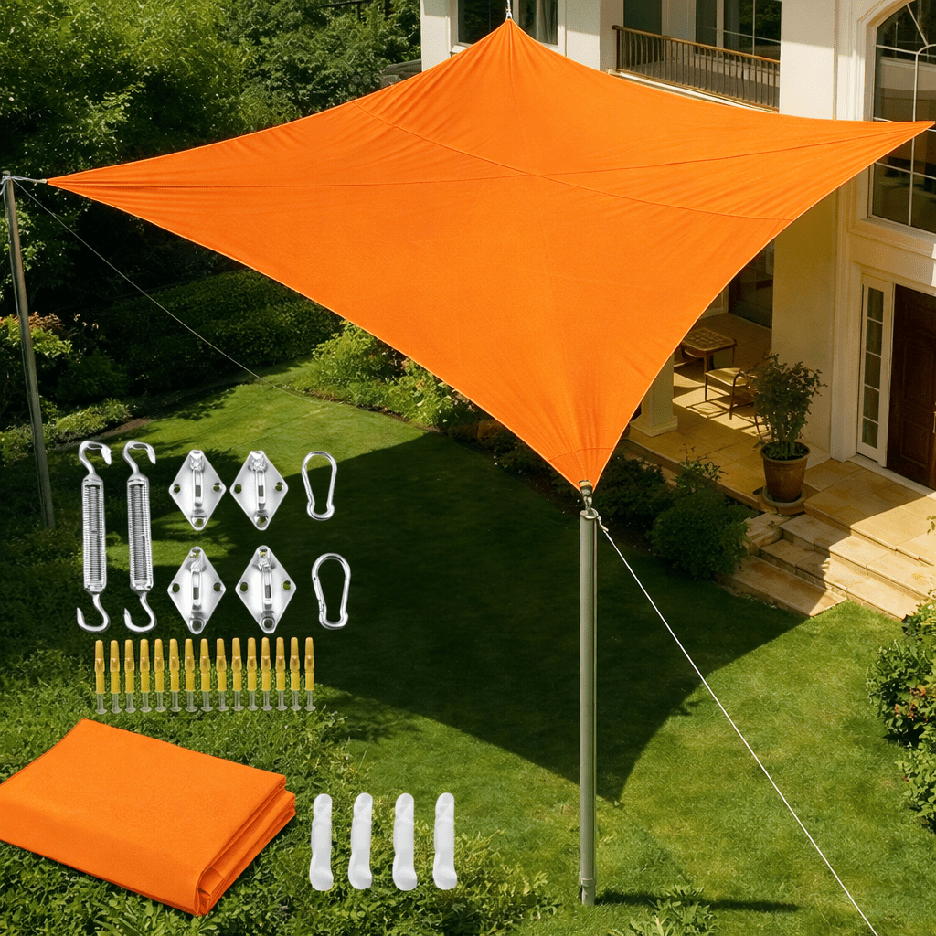 SUNSAIL – Voile d’ombrage imperméable avec protection UV pour terrasse et balcon