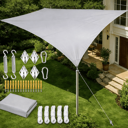 SUNSAIL – Voile d’ombrage imperméable avec protection UV pour terrasse et balcon