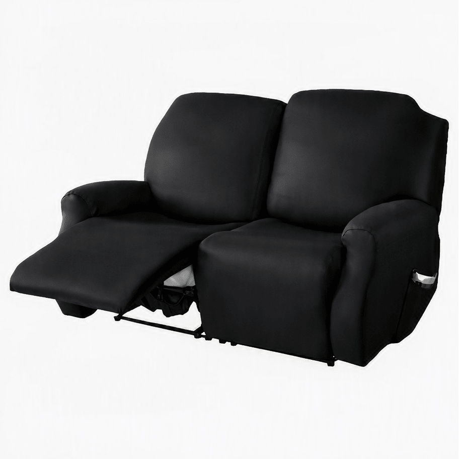 SOFTSEAT – 2-zits relaxfauteuilhoes met bekerhouders, dik & slijtvast
