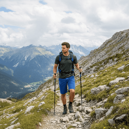 EXPLORENEST – Durable Men's Cargo Bermuda Shorts with Plenty of Pockets