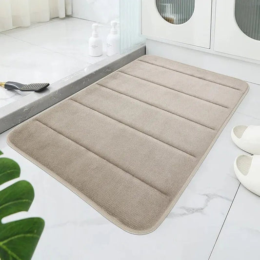 CORAL VELVET BATH MAT – Bathroom Mat made of Microfiber for Comfort & Safety