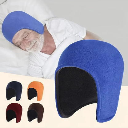 CYCLOTHERM – Gorro doble de forro polar con protección para orejas para ciclismo al aire libre y deportes de invierno