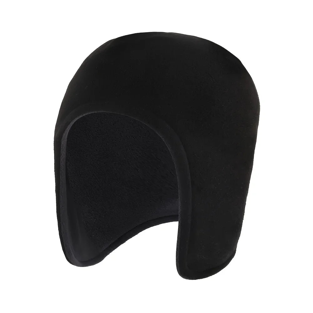 CYCLOTHERM – Gorro doble de forro polar con protección para orejas para ciclismo al aire libre y deportes de invierno