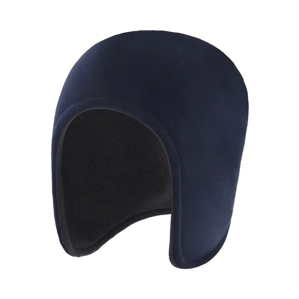 CYCLOTHERM – Gorro doble de forro polar con protección para orejas para ciclismo al aire libre y deportes de invierno