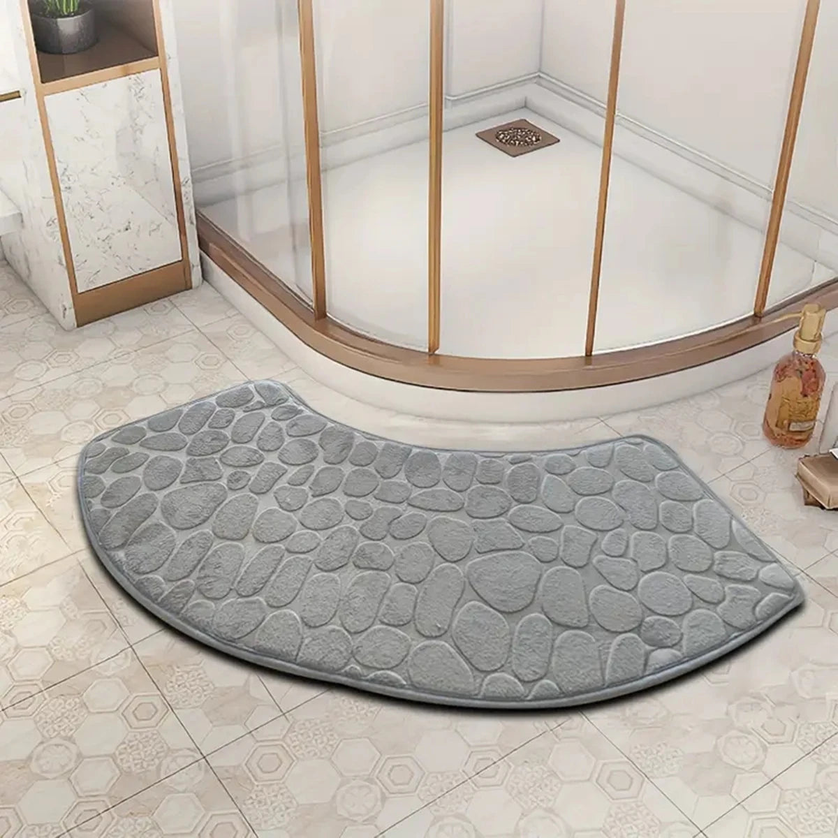 CURVESOFT BATH MAT – Bath Mat for Comfort & Safety in the Bathroom