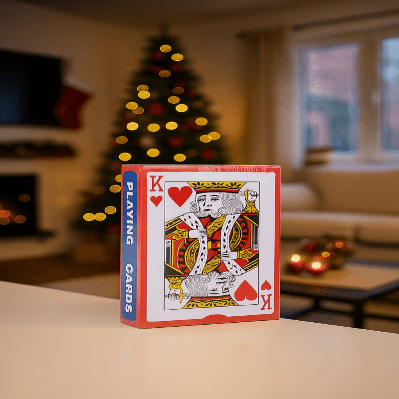 DEAL SET – Klassisches 54-Karten-Spielkartenset mit grauem Kern für Poker- und Spieleabende 0