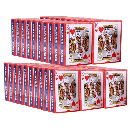DEAL SET – Klassisches 54-Karten-Spielkartenset mit grauem Kern für Poker- und Spieleabende 10