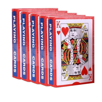 DEAL SET – Klassisches 54-Karten-Spielkartenset mit grauem Kern für Poker- und Spieleabende 12