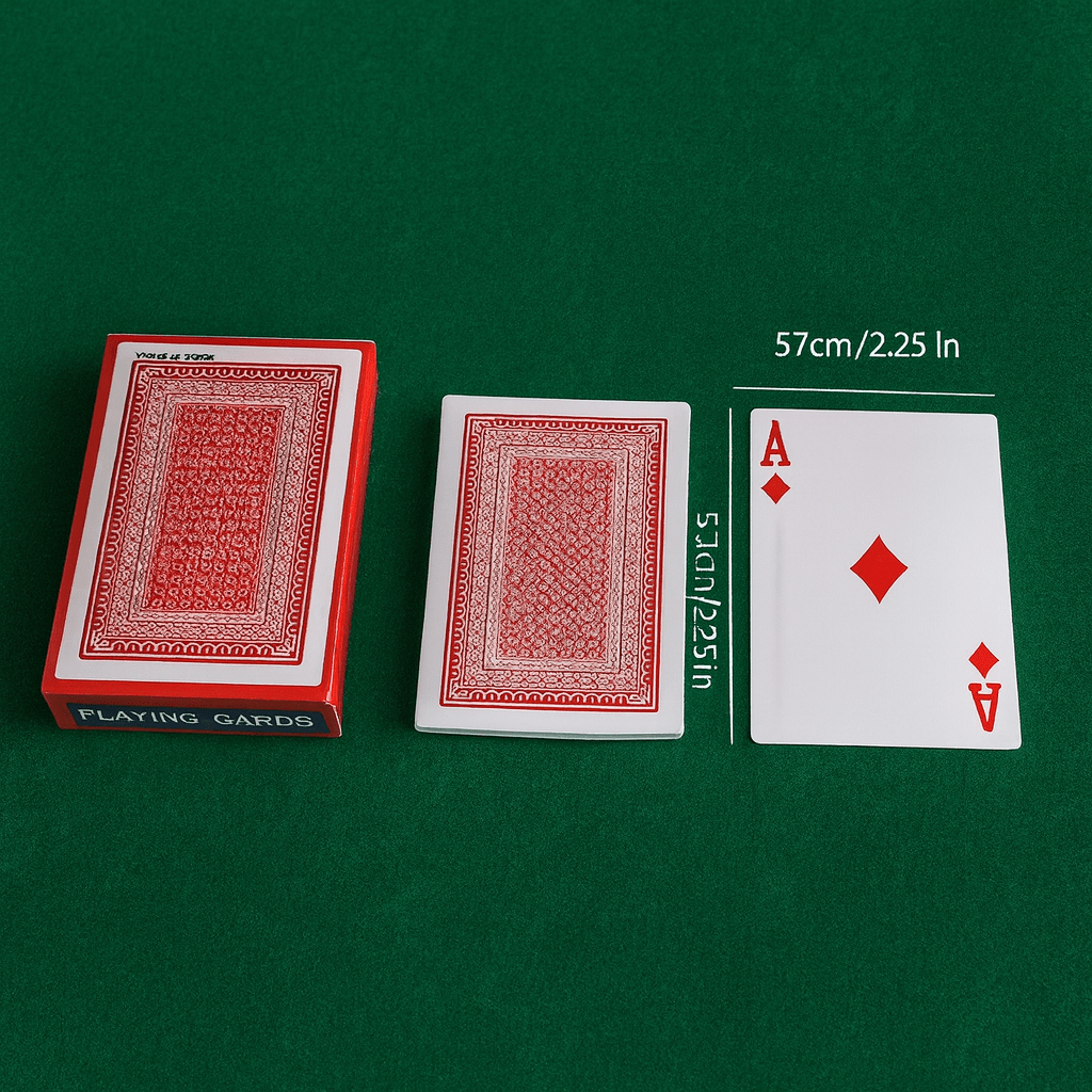 DEAL SET – Klassisches 54-Karten-Spielkartenset mit grauem Kern für Poker- und Spieleabende 3